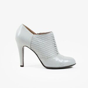 Salvatore Ferragamo Ribbed Leather Pumps